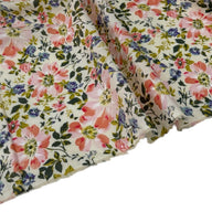 Floral Viyella Cotton Lawn Pink/Blue/Green