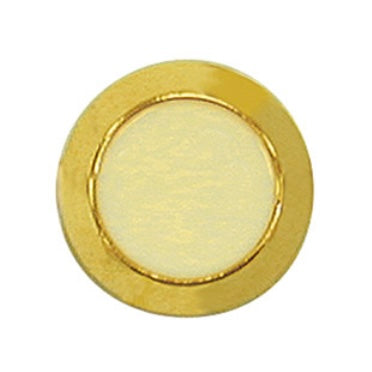 Shank Button - 18mm - Gold -  2 count