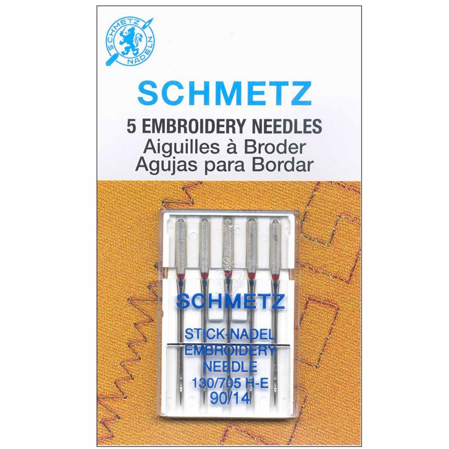 Embroidery Needles - Schmetz - 90/14 - 5 Count