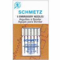 Embroidery Needles - Schmetz - 75/11 - 5 Count