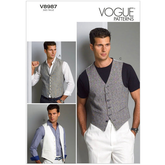 Vogue V8987 Vest Sewing Pattern