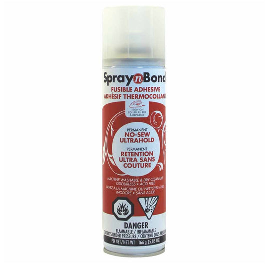 SPRAYnBOND by HeatnBond Permanent No-Sew Ultrahold Spray - 166g
