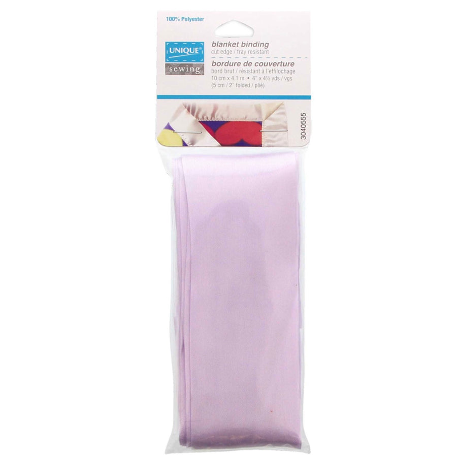 Satin Blanket Binding - 10cm x 4.1m - Lavender