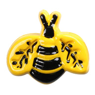Novelty Shank Button - Bee - 18mm - 2 count