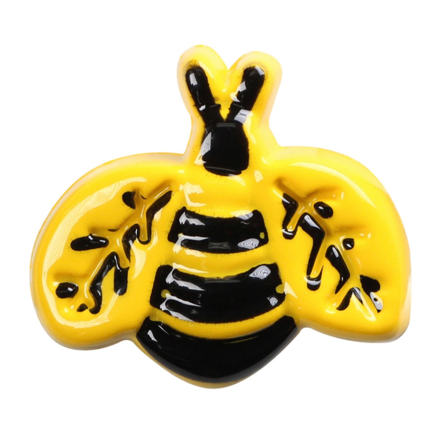 Novelty Shank Button - Bee - 18mm - 2 count