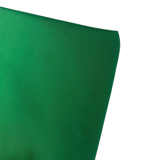 Poly/Cotton Broadcloth 44” - Kelly Green