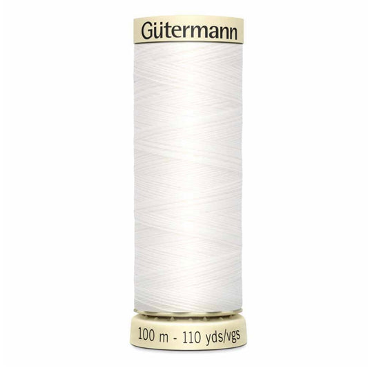 Polyester Sew-All Thread - Gütermann - Col. 20 / Nu White