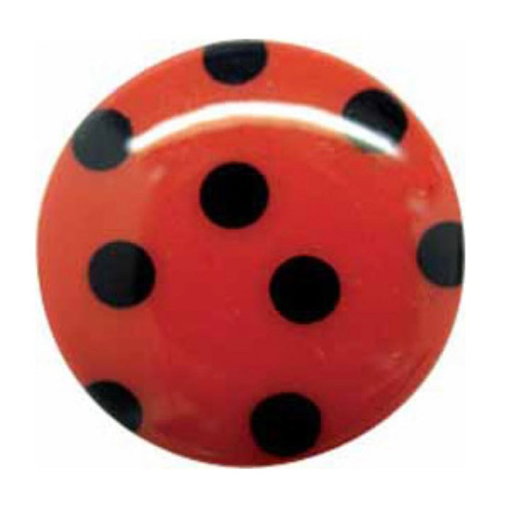 Novelty Polka Dot Shank Button - 18mm - 3 count