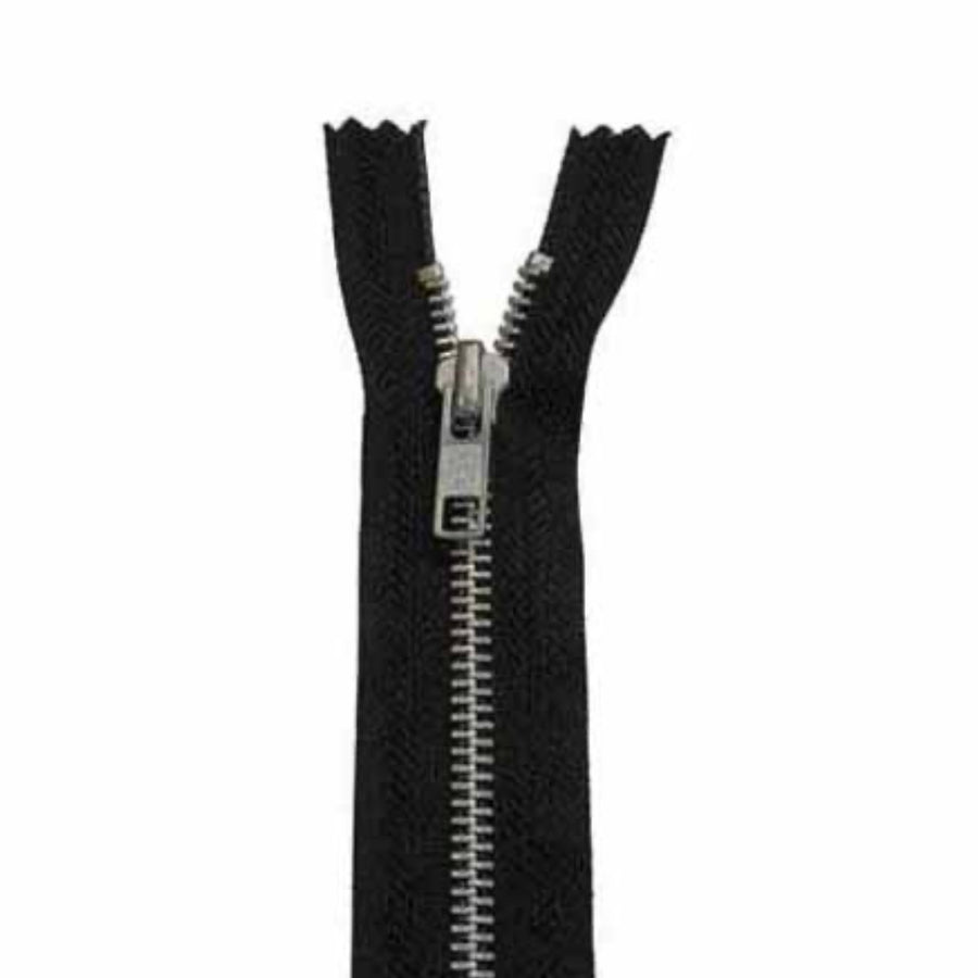 Two Way Non-Separating Zipper - Black