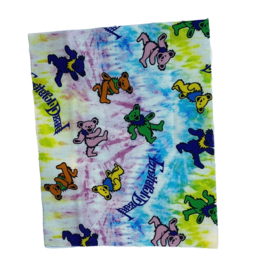 Printed Cotton - Grateful Dead Bears - Remnant