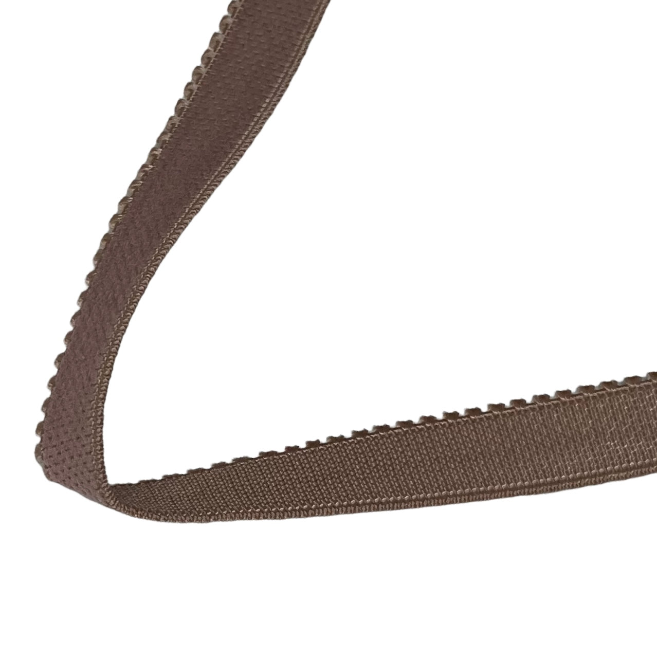 Picot Edge Decorative Elastic Soft Back - 13mm - Nude