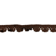 Decorative Chintz Trim - Brown