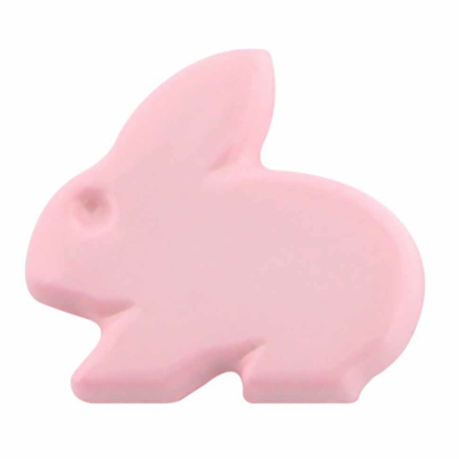 Novelty Shank Button - Bunny - Pink - 17mm - 3 count