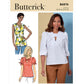 Butterick B6876 Tunic with Sash and Top Sewing Pattern