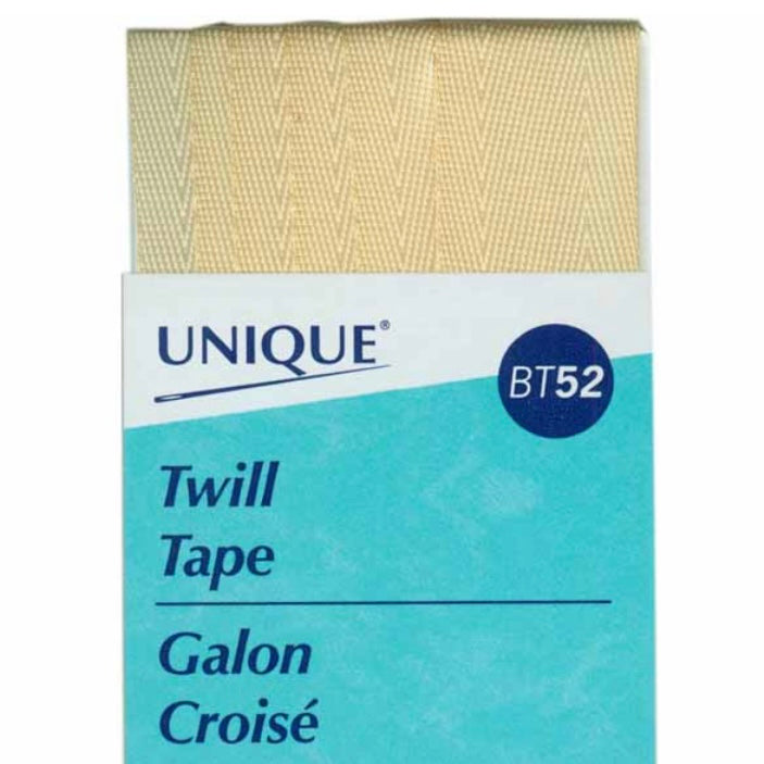 Twill Tape - 6mm x 3.65m - Beige