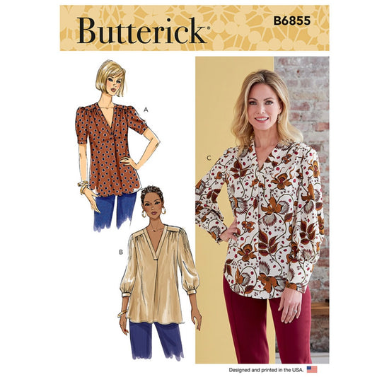 Butterick B6855 Top Sewing Pattern