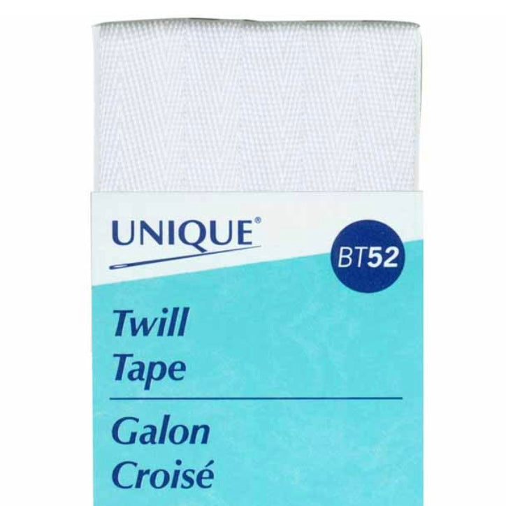 Twill Tape - 6mm x 3.65m - White