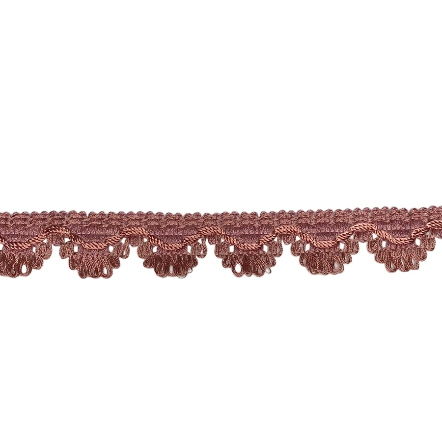 Decorative Scalloped Trim - Dusty Rose