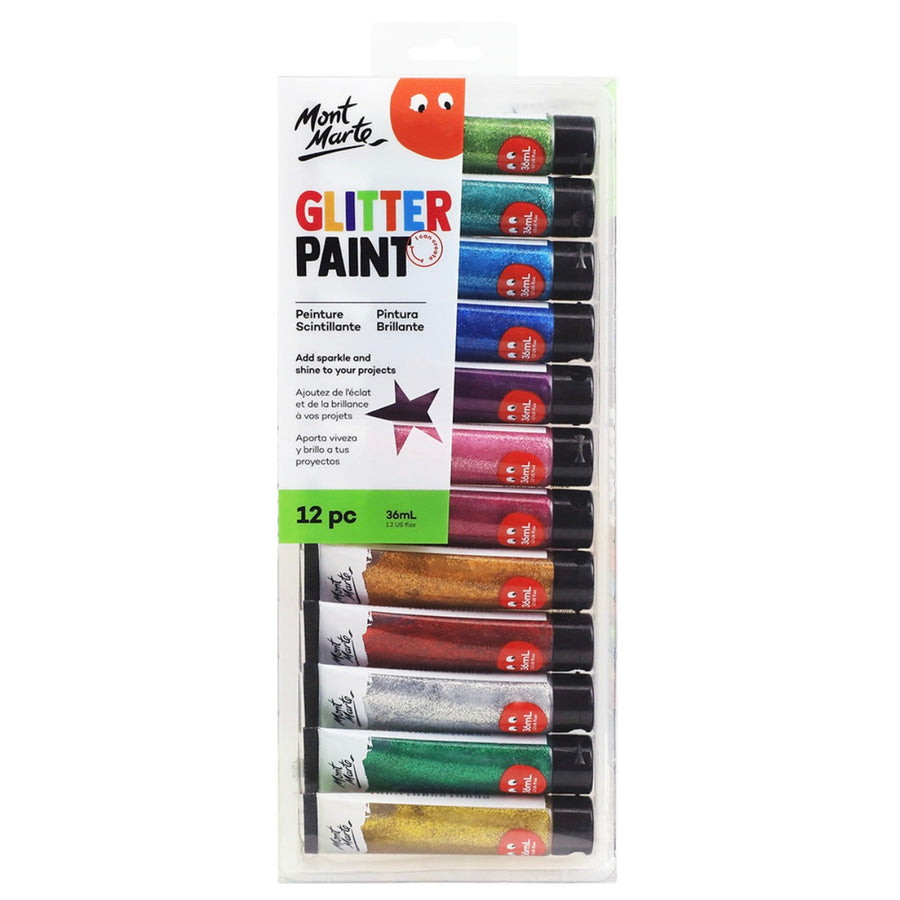 Glitter Paint - 12pc x 36ml
