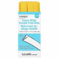 Extra Wide Double Fold Bias Tape - 15mm x 2.75m