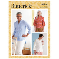 Butterick B6816 Tops Sewing Pattern