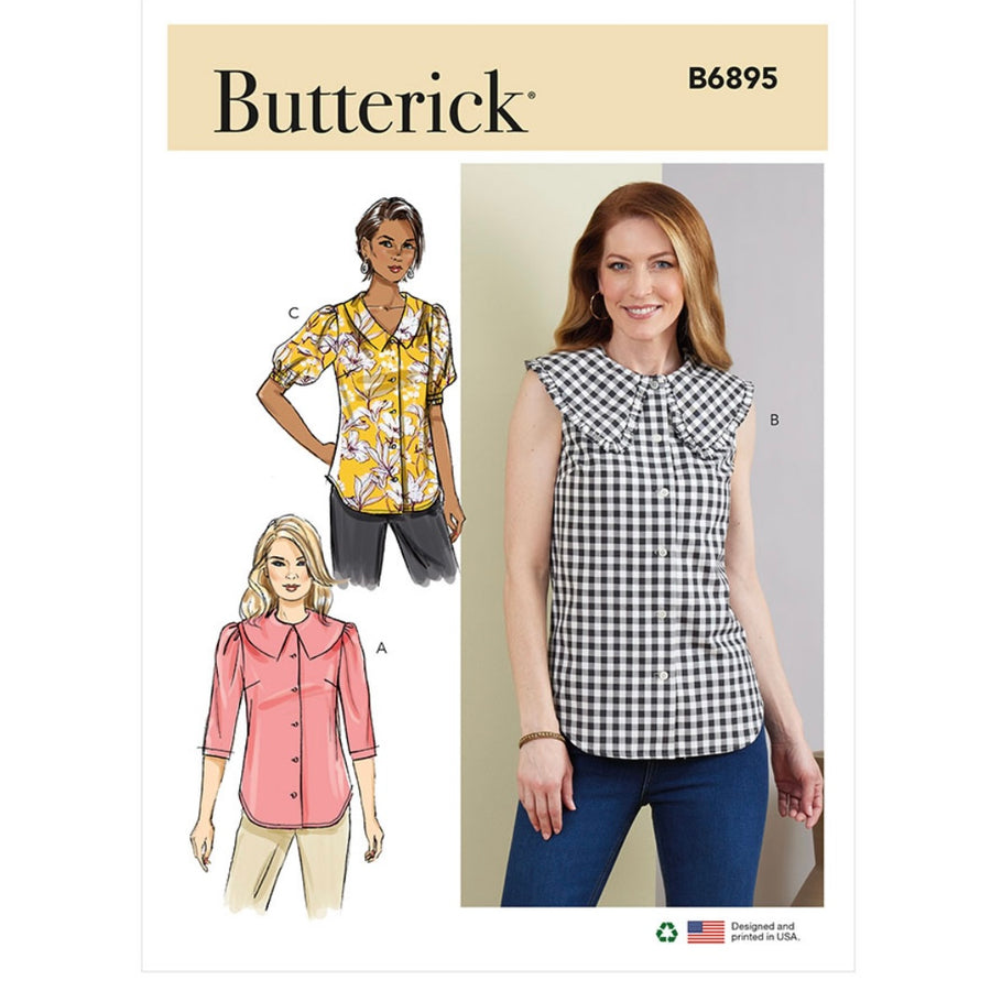 Butterick B6895 Top Sewing Pattern