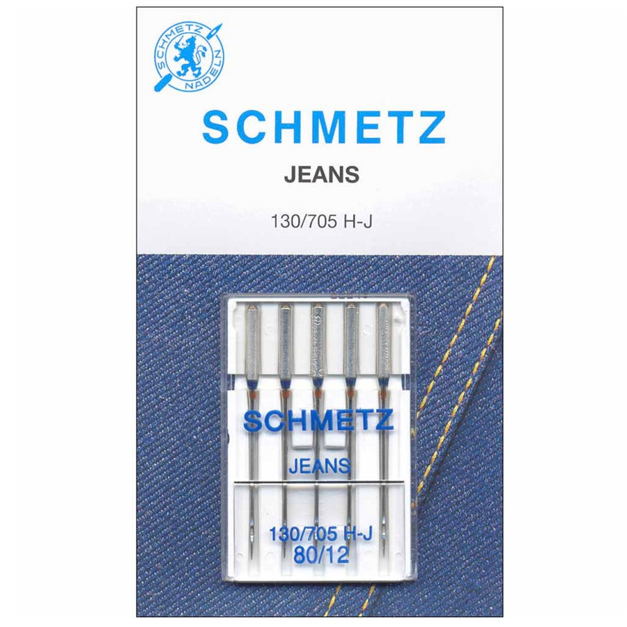 Denim Needles - Schmetz - 80/12 - 5 Count