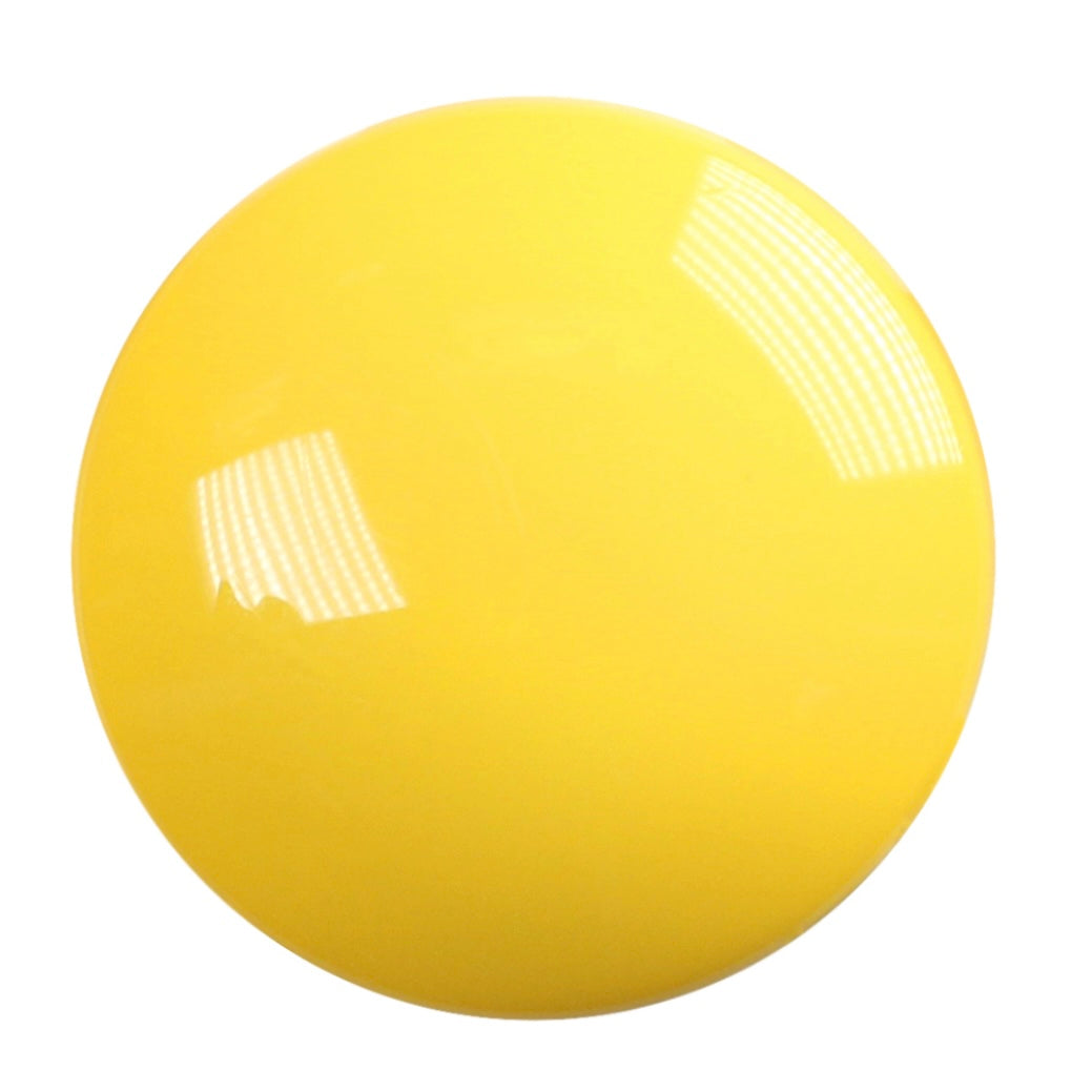 Novelty Shank Button - Yellow - 15mm - 3 count