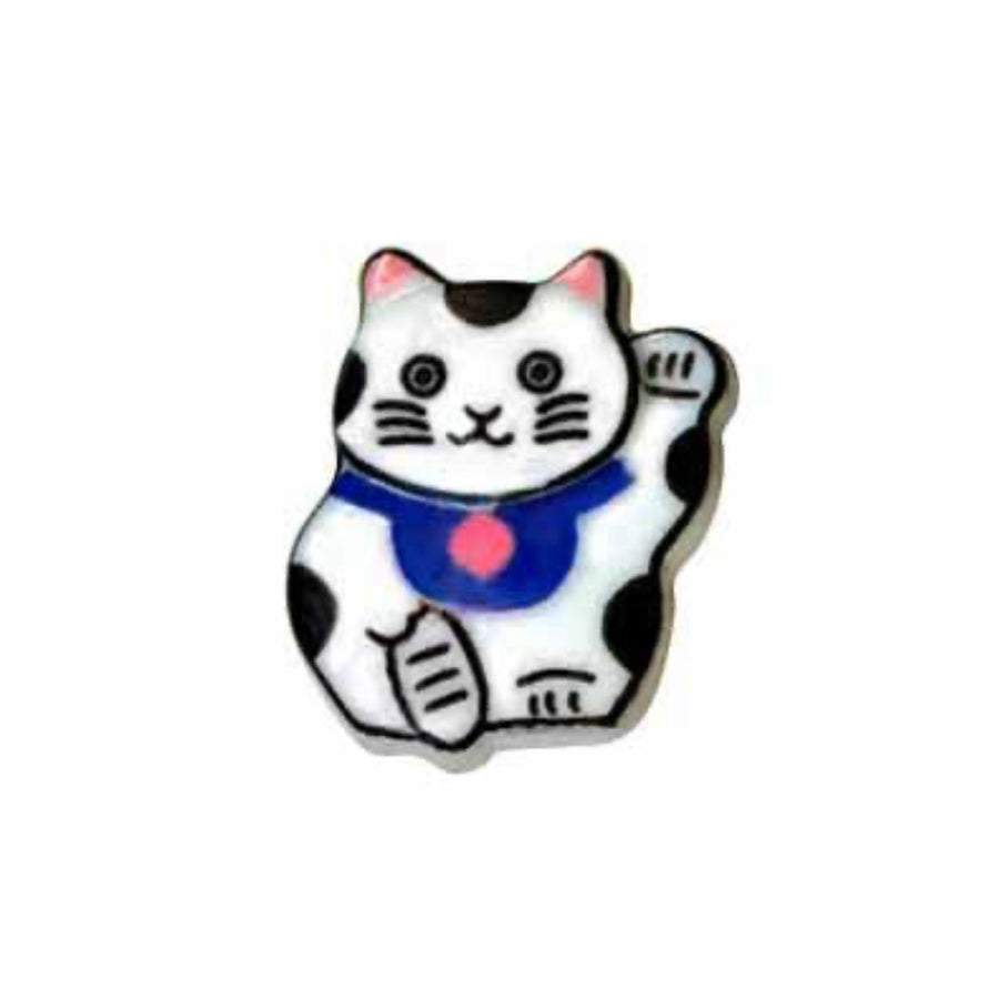 Novelty Cat Shank Button - 18mm - 2 count