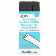 Extra Wide Double Fold Bias Tape - 15mm x 2.75m