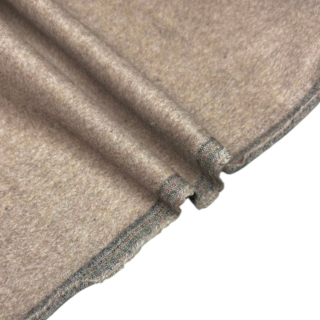 Mohair Wool Coating - Heather Brown