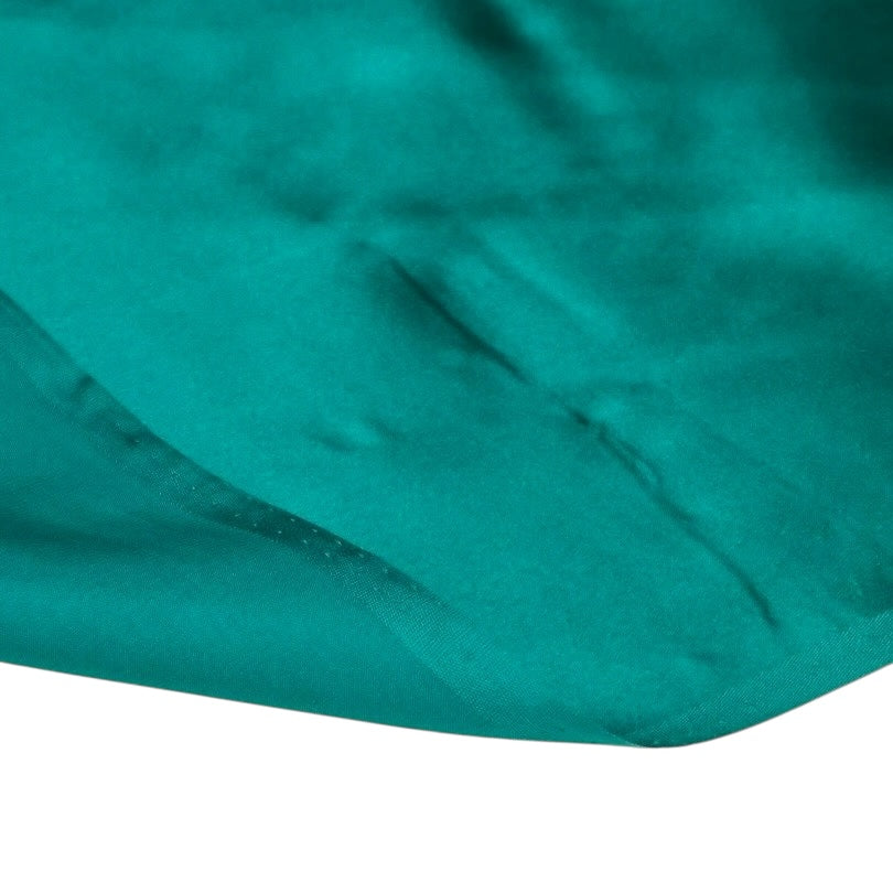 Mulberry Silk Charmeuse Satin Bright Peacock