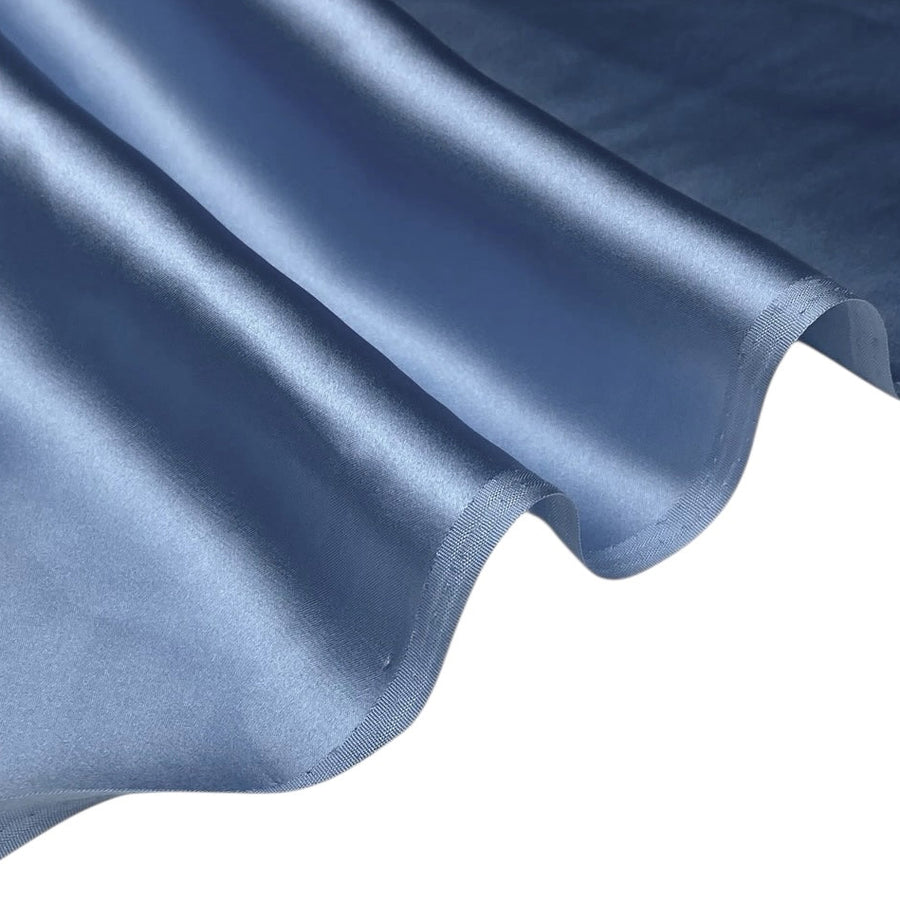 Mulberry Silk Charmeuse Satin Copen Blue