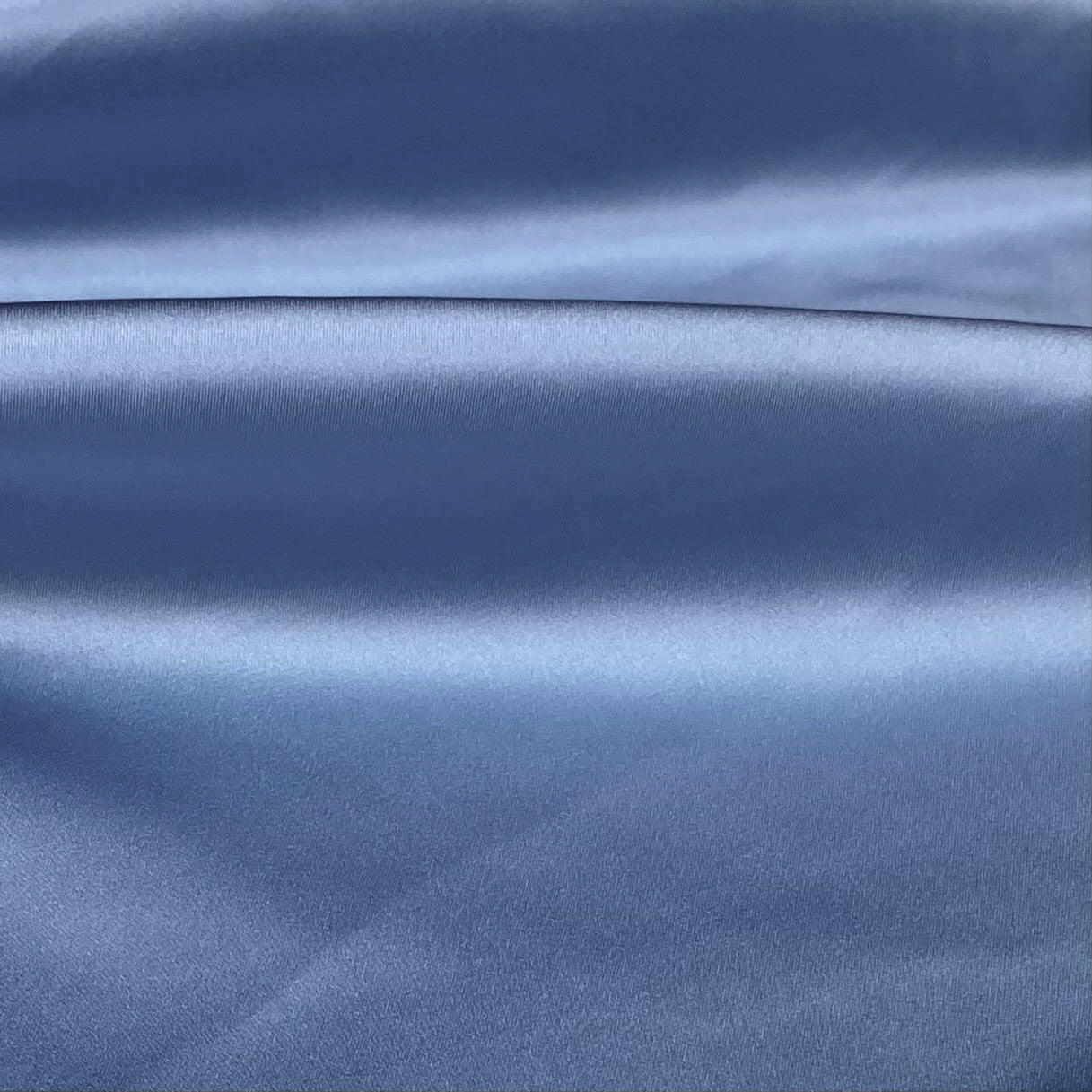 Mulberry Silk Charmeuse Satin Copen Blue