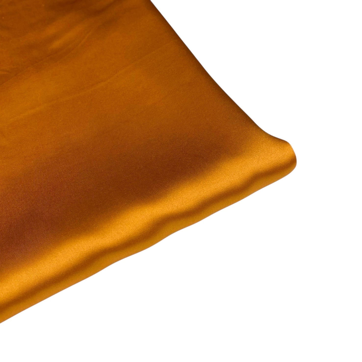 Mulberry Silk Charmeuse Satin Golden Yellow