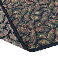 Paisley Viyella Cotton Lawn Navy/Red/Green