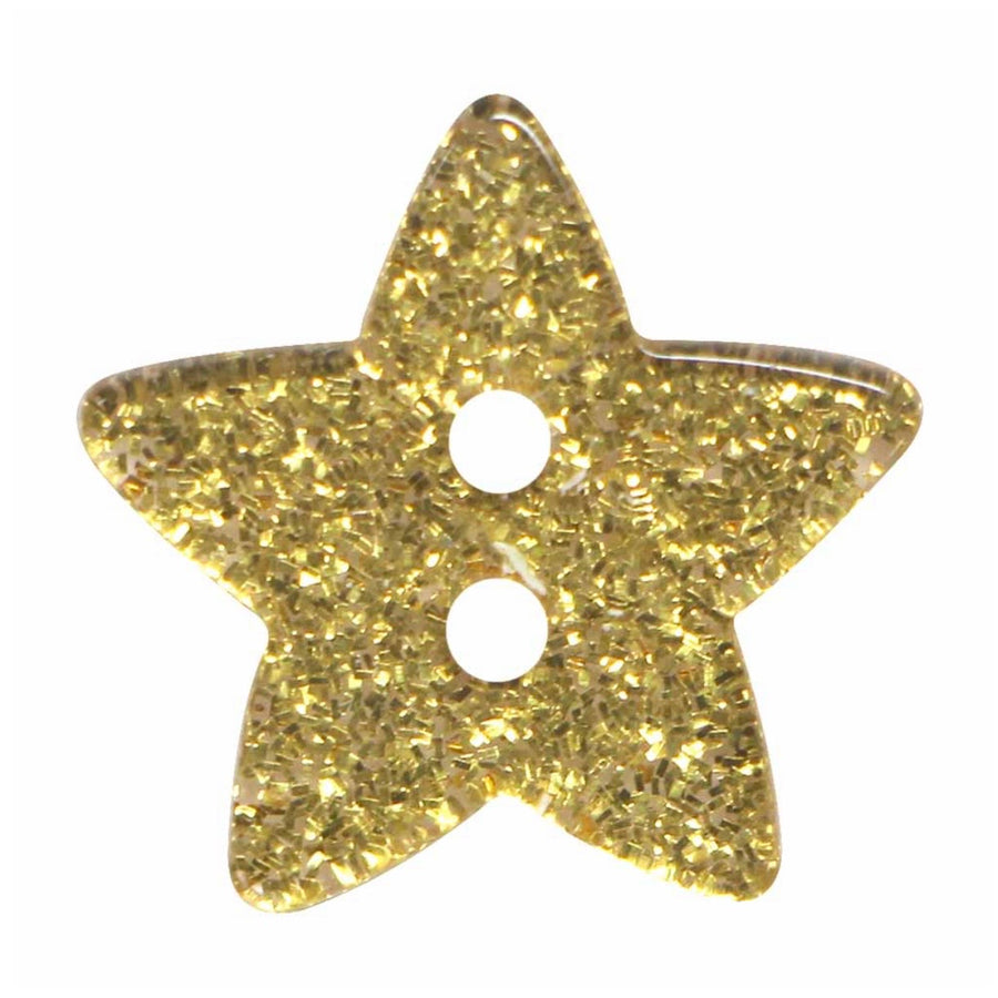 Star Novelty 2 Hole Button 18mm 3 count