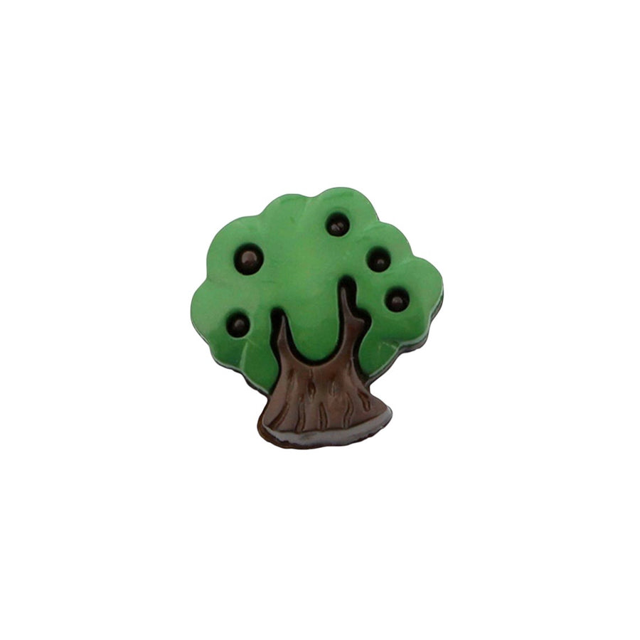 Tree Novelty Shank Button 18mm 3 count