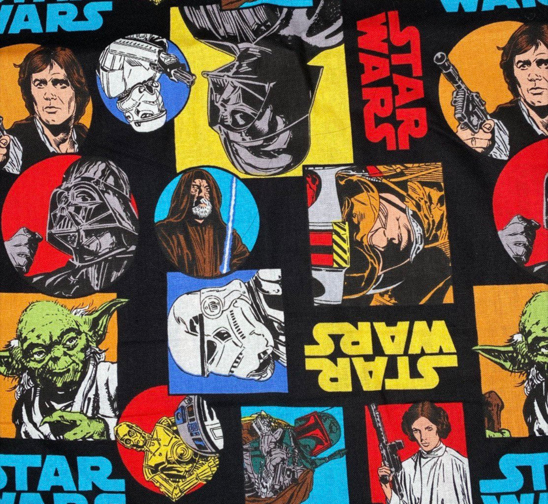 Quilting Cotton Remnant - Comic