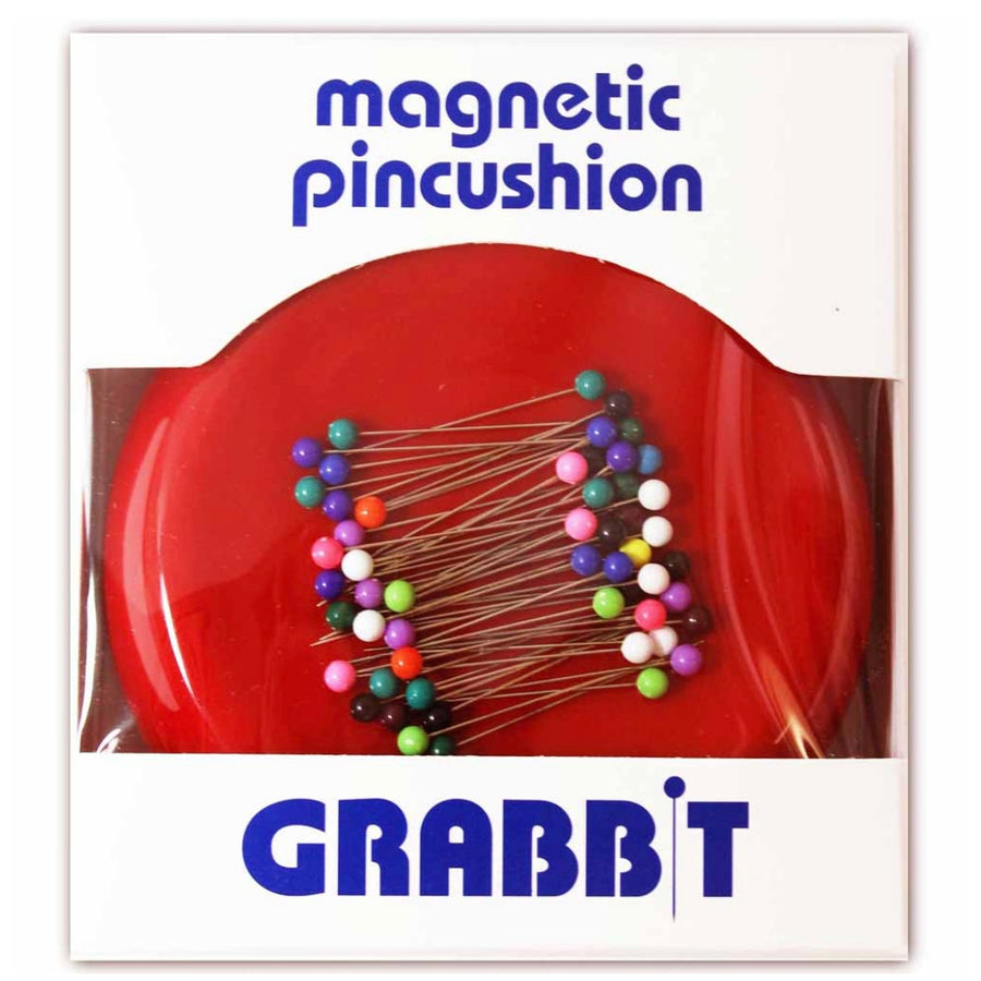Grabbit Magnetic Pin Cushion - Red