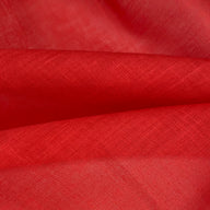 Cotton/Polyester Voile - Red
