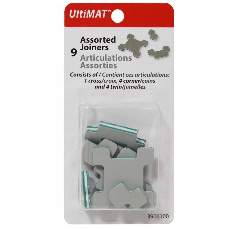 Connectible Cutting Mat Assorted Joiners - 9pcs