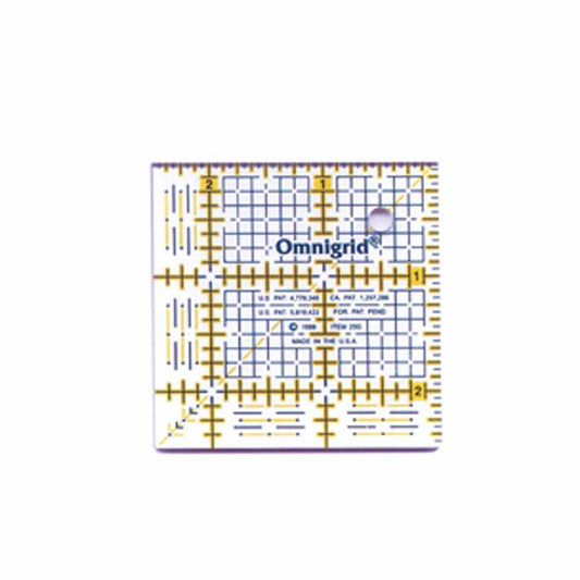 Ruler with Grid - 2 1/2” x 2 1/2”