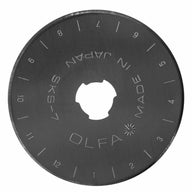 Olfa Tungsten Tool Steel Rotary Blade - 45mm - 10pc