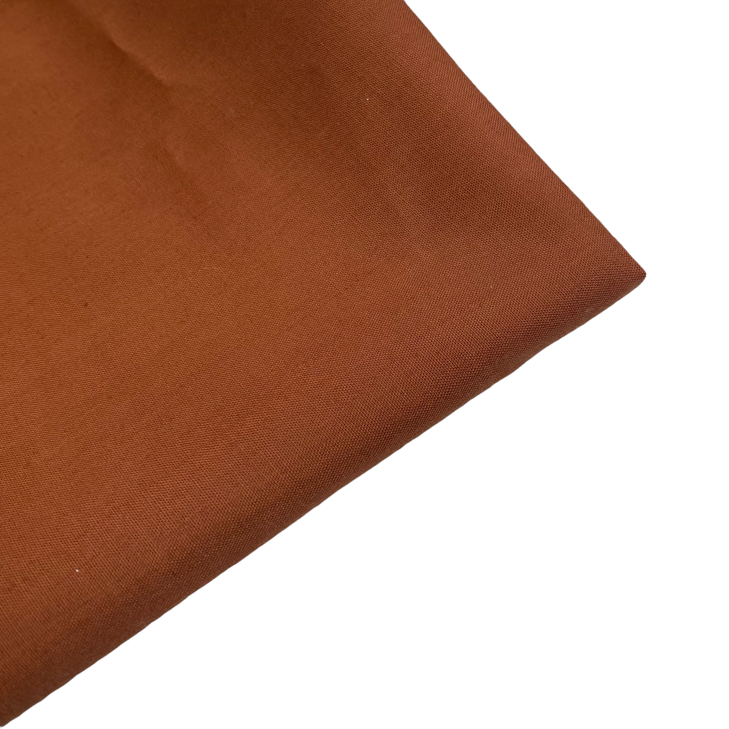 Poly/Cotton Broadcloth 44” - Brick