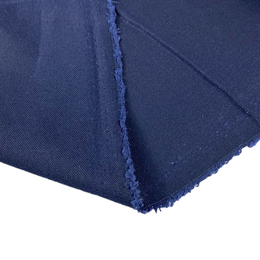 Waxed Cotton Canvas 13oz - Navy