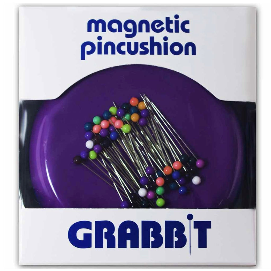 Grabbit Magnetic Pin Cushion - Purple