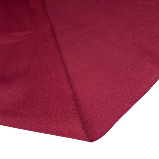 Polyester/Cotton Broadcloth - 59” - Burgundy