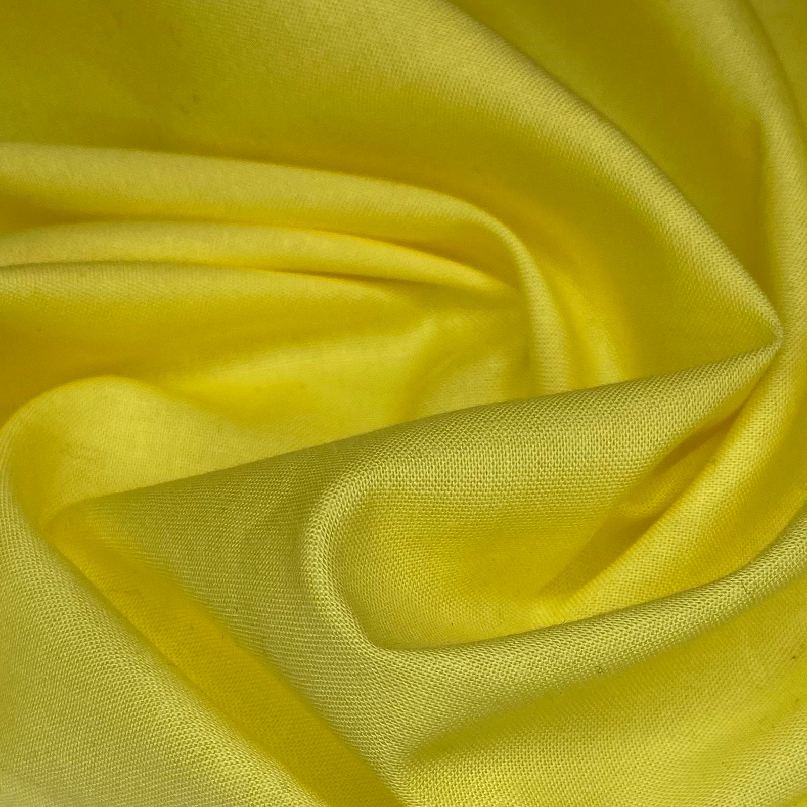 Cotton Broadcloth - Yellow
