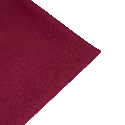 Polyester/Cotton Broadcloth - 59” - Burgundy